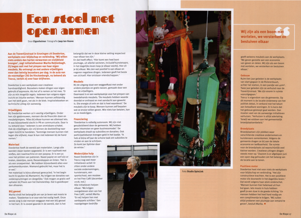 Een artikel uit De Riepe