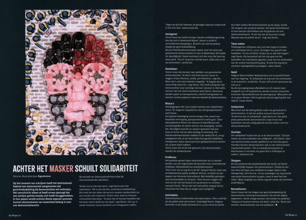 Een artikel uit De Riepe